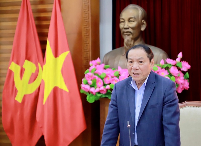 Đại hội Đảng bộ Bộ VHTTDL nhiệm kỳ 2025- 2030: Phát triển mạnh mẽ, toàn diện văn hóa, con người Việt Nam trong kỷ nguyên mới - Ảnh 3.