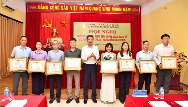 Ngành TDTT Việt Nam sơ kết công tác 6 tháng đầu năm 2025 - Ảnh 4.