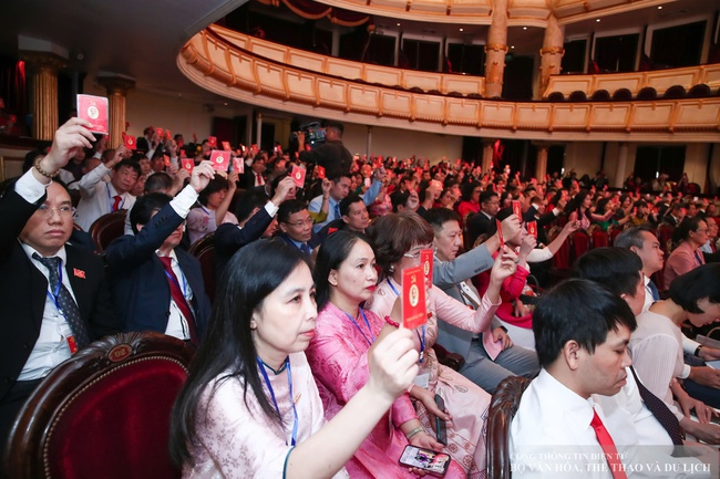 Khai mạc Đại hội đại biểu Đảng bộ Bộ Văn hóa, Thể thao và Du lịch lần thứ I, nhiệm kỳ 2025- 2030 - Ảnh 3.