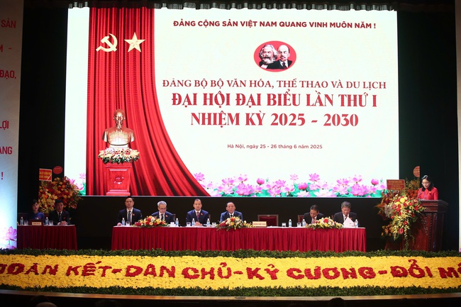 Bộ trưởng Nguyễn Văn Hùng: Đảng bộ Bộ VHTTDL luôn phải "giữ được nhịp" và tạo ra "nhịp mới" - Ảnh 4.