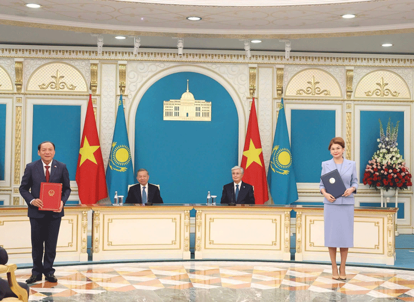 Tăng cường hợp tác giao lưu văn hóa giữa Việt Nam và Kazakhstan - Ảnh 1.