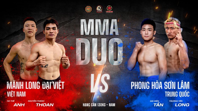 LION Championship 24: Lần đầu tiên thi đấu thể thức 2 đấu 2 quốc tế - Ảnh 1.
