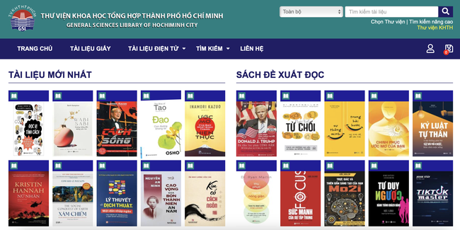 Thư viện Khoa học Tổng hợp thành phố Hồ Chí Minh: Công tác số hóa tài liệu đạt nhiều kết quả nổi bật - Ảnh 1.