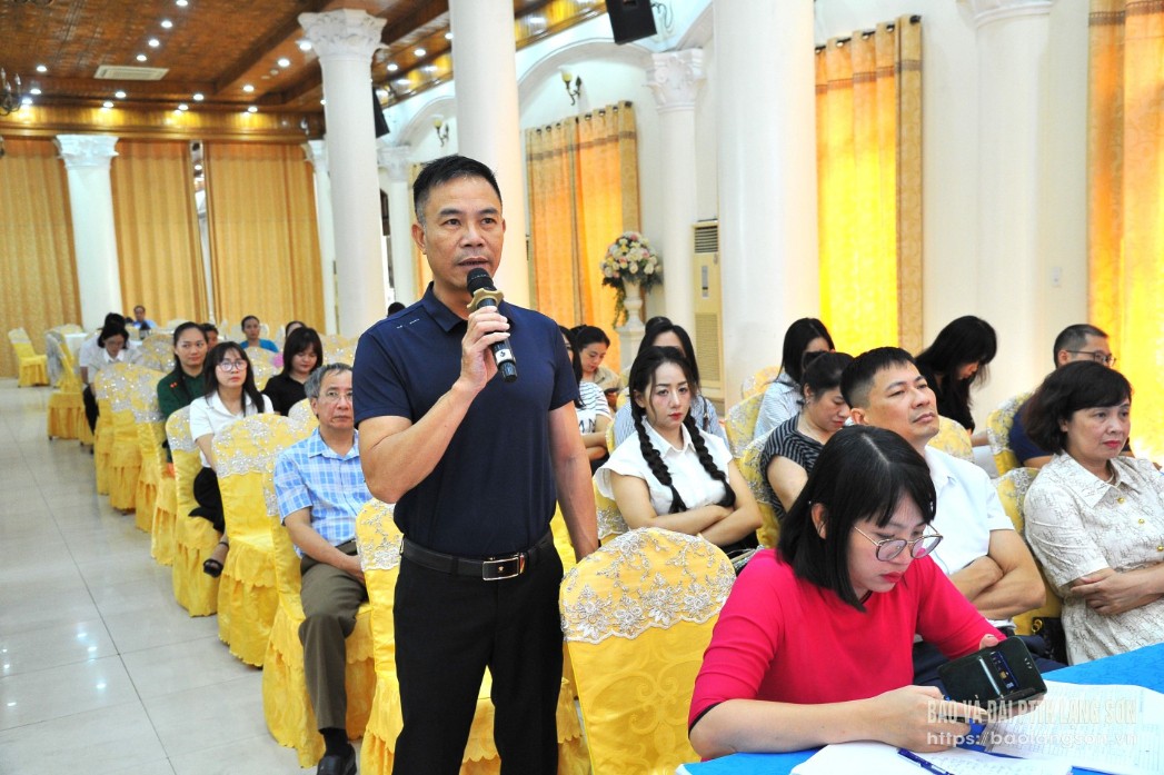 Lạng Sơn: Gặp mặt doanh nghiệp kinh doanh trong lĩnh vực văn hóa, thể thao và du lịch - Ảnh 4.
