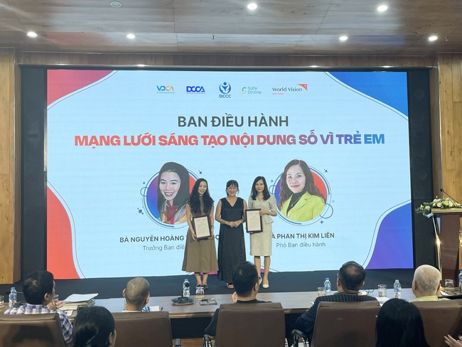 Ra mắt Mạng lưới Sáng tạo Nội dung số Vì trẻ em: Bảo vệ trẻ em trên không gian số - Ảnh 1.