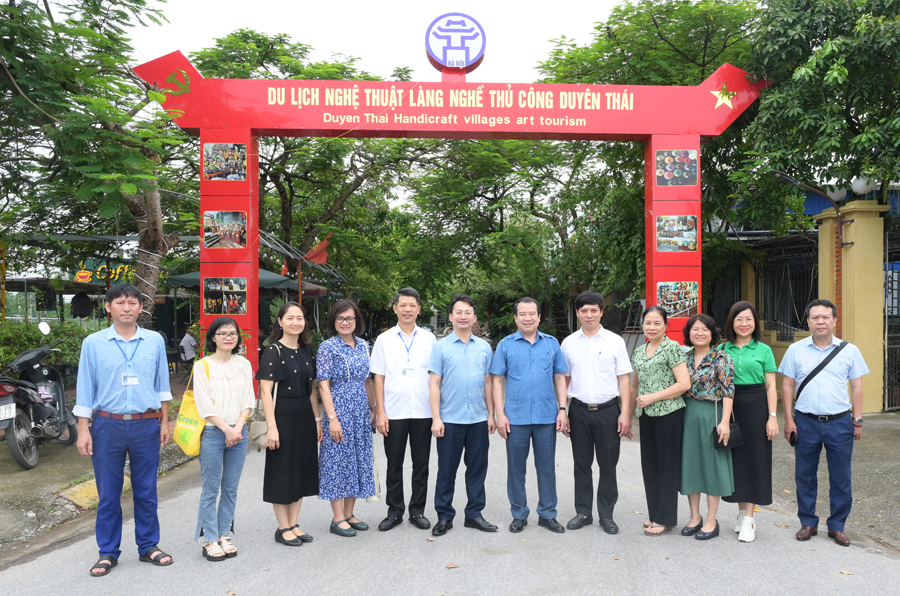 Cục Du lịch Quốc gia Việt Nam kiểm tra thực tế tại một số điểm du lịch Hà Nội - Ảnh 6.