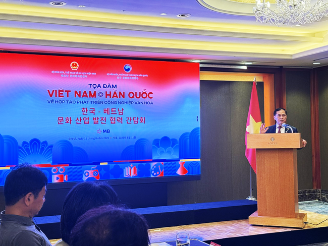 Anh Trai Vượt Ngàn Chông Gai, Gia đình Haha… xuất hiện tại Tọa đàm cấp cao Việt – Hàn: Ngành công nghiệp văn hóa Việt Nam "mang giấc mơ bay xa" - Ảnh 1.
