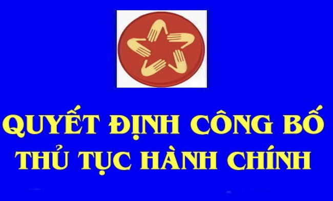 Công bố TTHC mới ban hành trong lĩnh vực Du lịch - Ảnh 1.