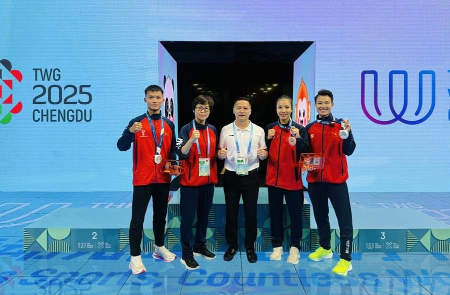 Wushu Việt Nam giành 2 HCB và 1 HCĐ tại World Games 2025 - Ảnh 1.