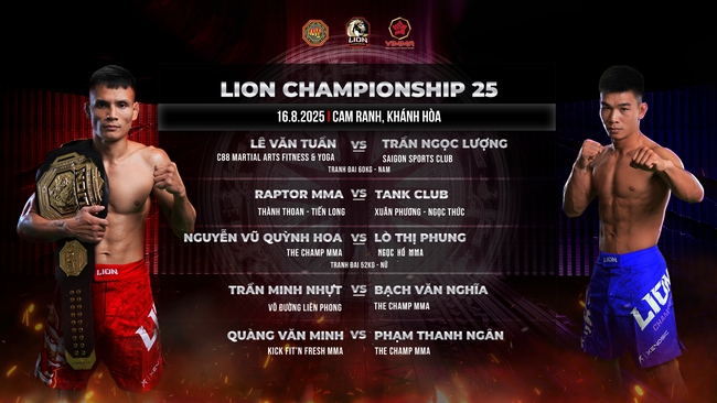 LION Championship 25: Sức nóng của hai trận đấu tranh đai hấp dẫn nhất mùa giải - Ảnh 1.