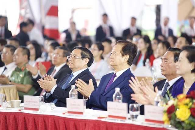 Tổng Bí thư dự Lễ khởi công, khánh thành 250 công trình tiêu biểu trên cả nước chào mừng Cách mạng tháng Tám và Quốc khánh 2/9 - Ảnh 3.