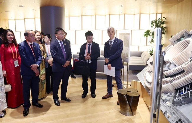 Nhà Triển lãm Việt Nam tại EXPO 2025 là nơi hội tụ tinh hoa văn hóa, trí tuệ và khát vọng vươn lên của dân tộc Việt Nam - Ảnh 5.