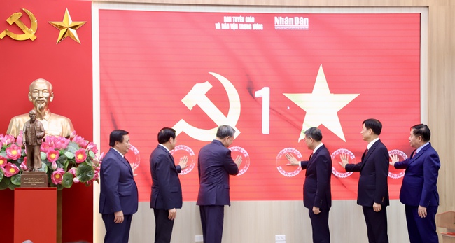 Tổng B&iacute; thư T&ocirc; L&acirc;m dự lễ ra mắt Trang th&ocirc;ng tin điện tử "Đảng Cộng sản Việt Nam - Đại hội XIV" - Ảnh 5.