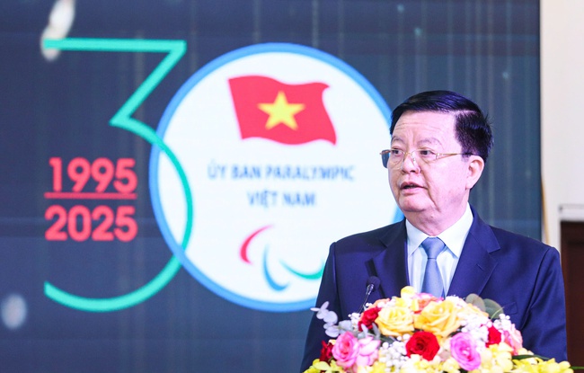 Phó Thủ tướng Mai Văn Chính: "Thể thao người khuyết tật là ngọn lửa sưởi ấm niềm tin, điểm tựa vững chắc, hun đúc ý chí, khơi dậy sức mạnh tinh thần cho hàng triệu con người" - Ảnh 1.