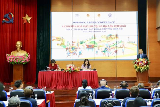 Gần 50 đại sứ quán, tổ chức quốc tế đăng ký tham dự "Lễ hội Văn hóa Thế giới tại Hà Nội" - Ảnh 1.