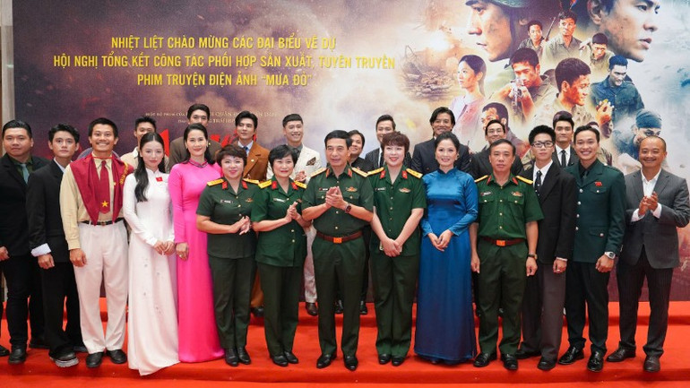 "Mưa đỏ" - Dấu ấn nghệ thuật và trách nhiệm trong kỷ nguyên mới của Điện ảnh Quân đội - Ảnh 3.