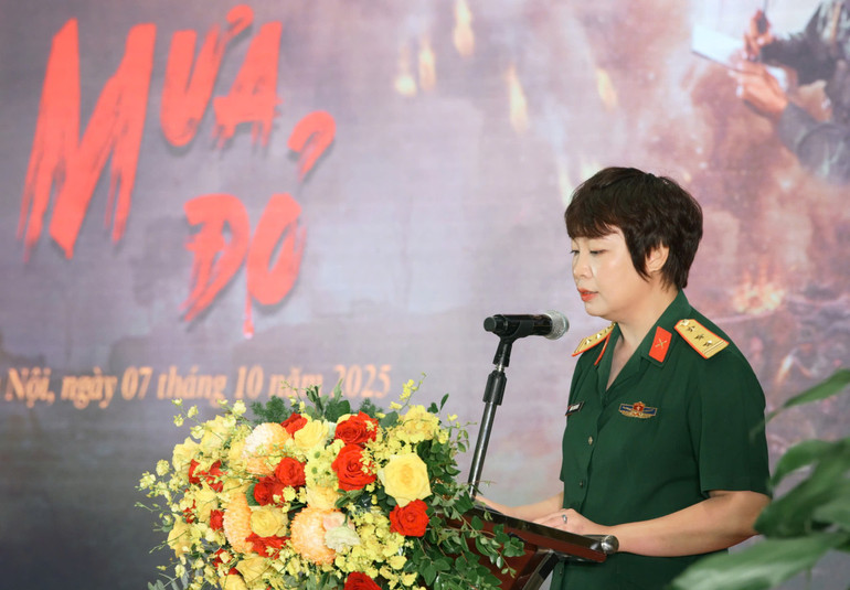 "Mưa đỏ" - Dấu ấn nghệ thuật và trách nhiệm trong kỷ nguyên mới của Điện ảnh Quân đội - Ảnh 4.