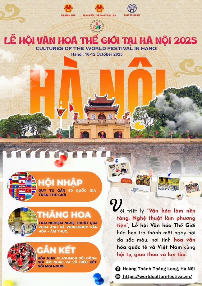 Lễ hội Văn hóa Thế giới tại Hà Nội: Hướng đến trở thành sự kiện thường niên mang tầm quốc tế - Ảnh 3.