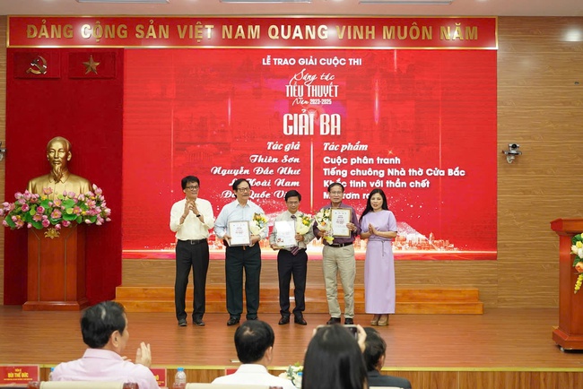 Tôn vinh các tác giả, tác phẩm xuất sắc tại Cuộc thi Sáng tác Tiểu thuyết 2023 – 2025 - Ảnh 3.