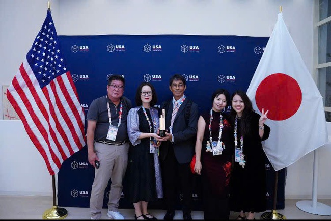 Nhà Triển lãm Việt Nam tỏa sáng tại EXPO 2025 Osaka, Kansai – Giành giải bạc “Thiết kế trưng bày xuất sắc nhất” - Ảnh 2.