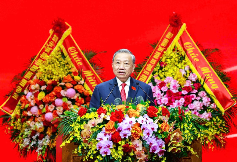 Tổng Bí thư Tô Lâm nhấn mạnh 3 yêu cầu và 5 định hướng công tác trọng tâm với Đảng bộ Chính phủ - Ảnh 1.