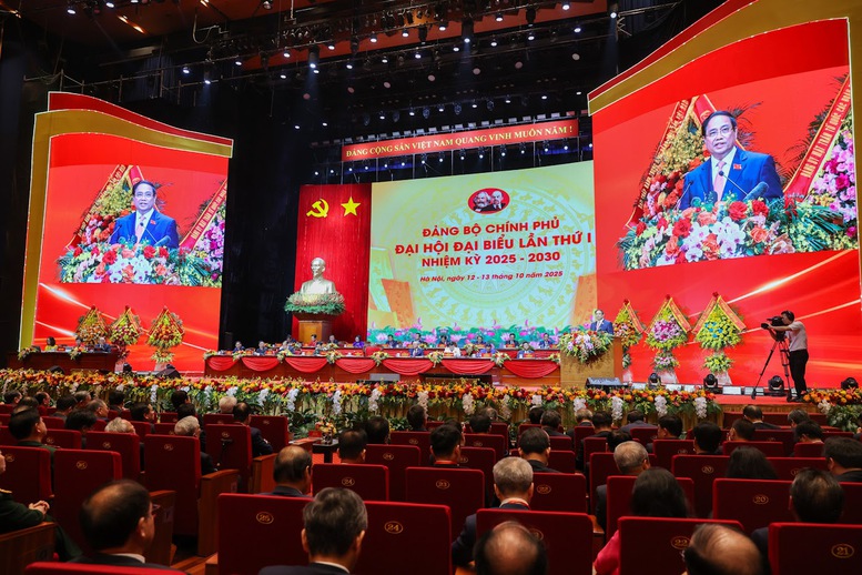 Đại hội Đảng bộ Chính phủ lần thứ I thành công rất tốt đẹp - Ảnh 1.