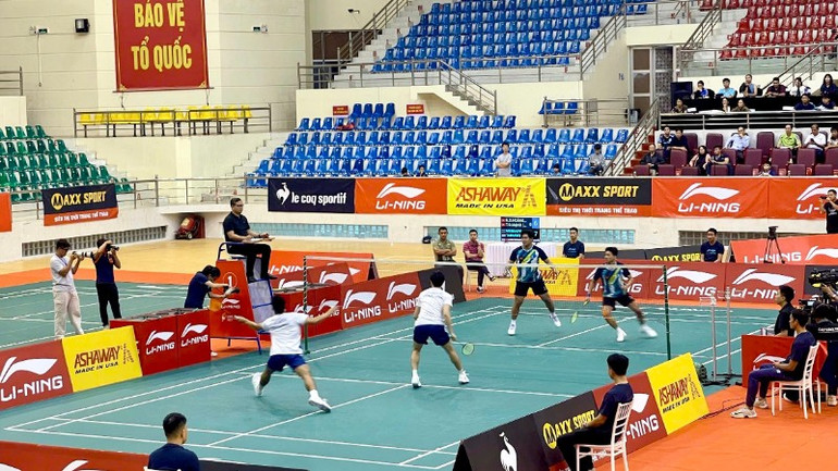 Việt Nam giành một giải nhất tại Giải cầu lông quốc tế Li-ning Vietnam International Series 2025 - Ảnh 3.