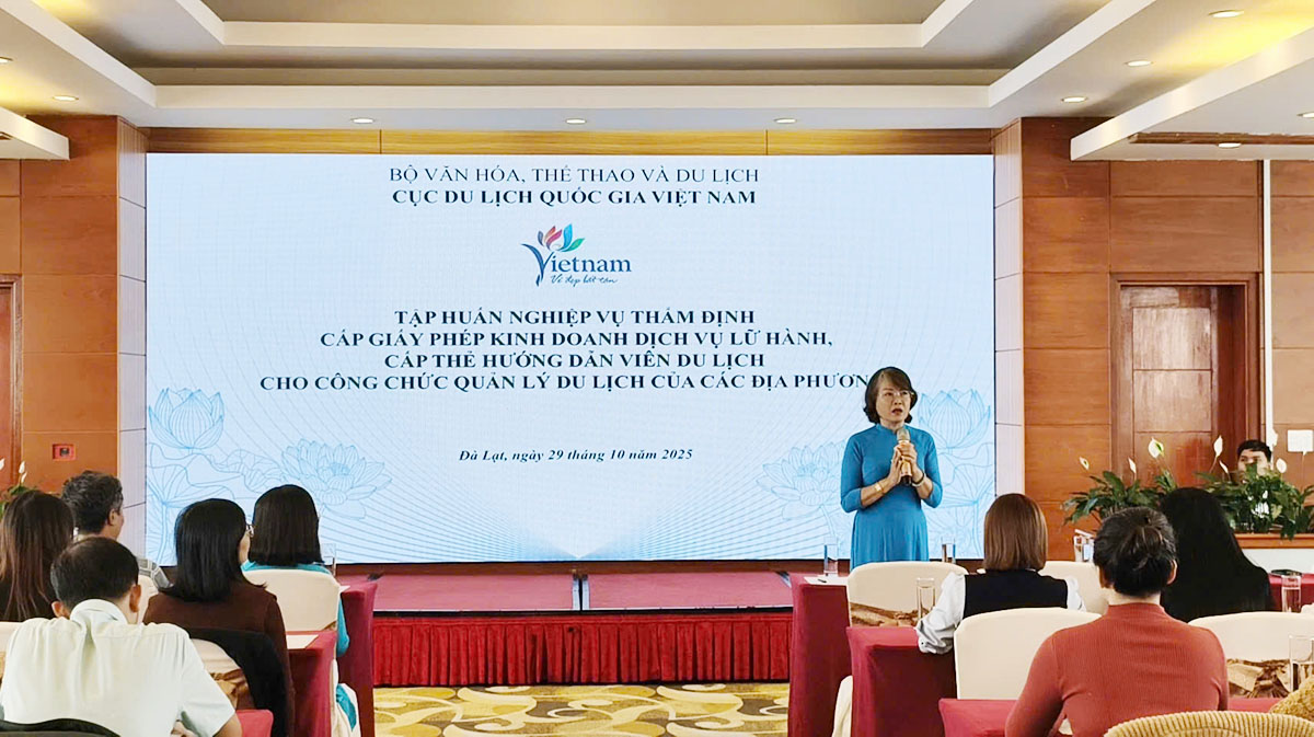 Cục Du lịch Quốc gia Việt Nam tổ chức tập huấn nâng cao nghiệp vụ quản lý du lịch cho các địa phương - Ảnh 5.