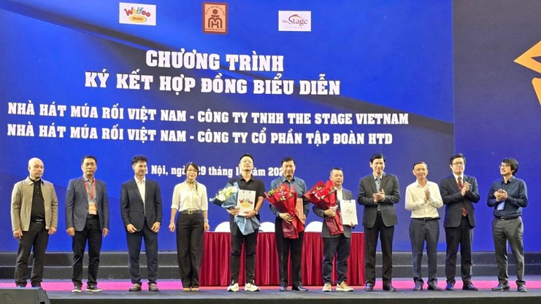 Nhà hát Múa rối Việt Nam ký kết hợp tác biểu diễn quy mô lớn - Ảnh 3.