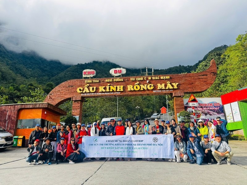 Hà Nội - Lai Châu "bắt tay" xây dựng tour du lịch cho khách quốc tế - Ảnh 1.