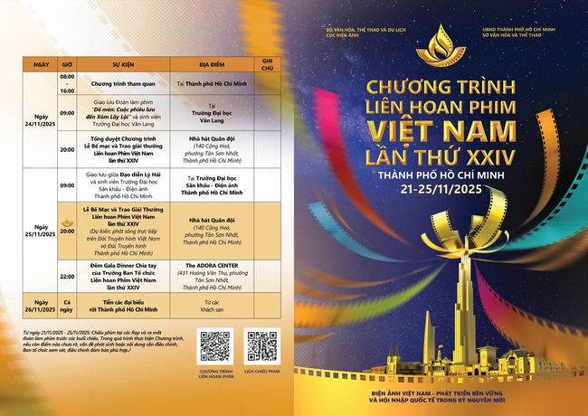 Họp báo Khai mạc Liên hoan Phim Việt Nam lần thứ XXIV - Ảnh 4.