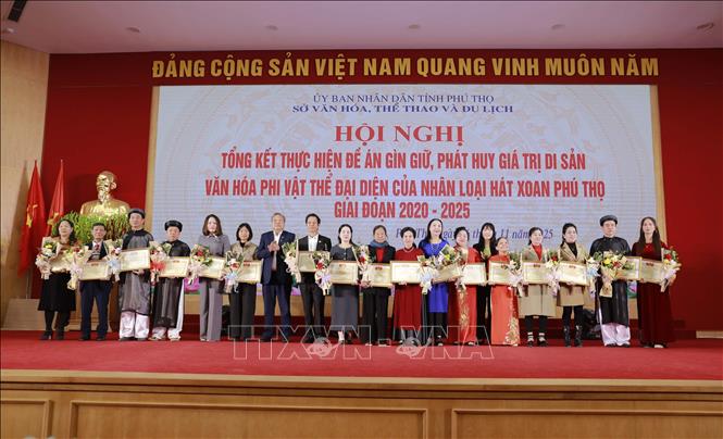 Phú Thọ: Phát triển các sản phẩm du lịch gắn với Hát Xoan theo hướng bền vững - Ảnh 3.