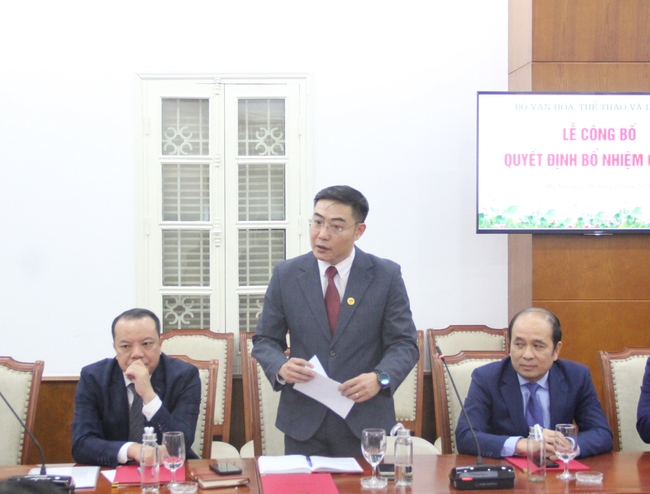 Bộ VHTTDL công bố và trao các quyết định về bổ nhiệm cán bộ - Ảnh 8.