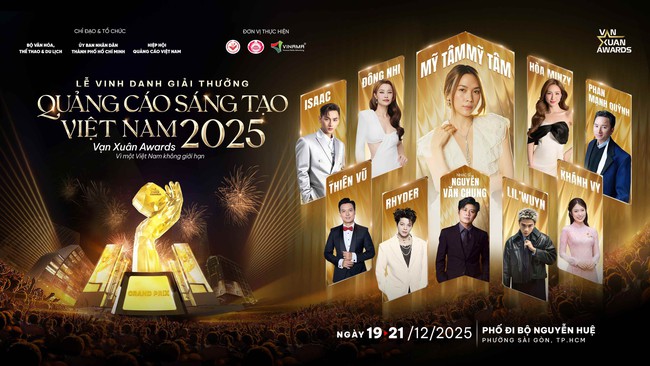 Vạn Xuân Awards 2025 rực cháy với concert quy tụ Mỹ Tâm và loạt sao Việt - Ảnh 1.