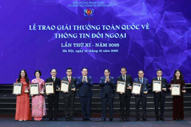 Trao Giải thưởng toàn quốc về Thông tin đối ngoại lần thứ XI - Ảnh 2.