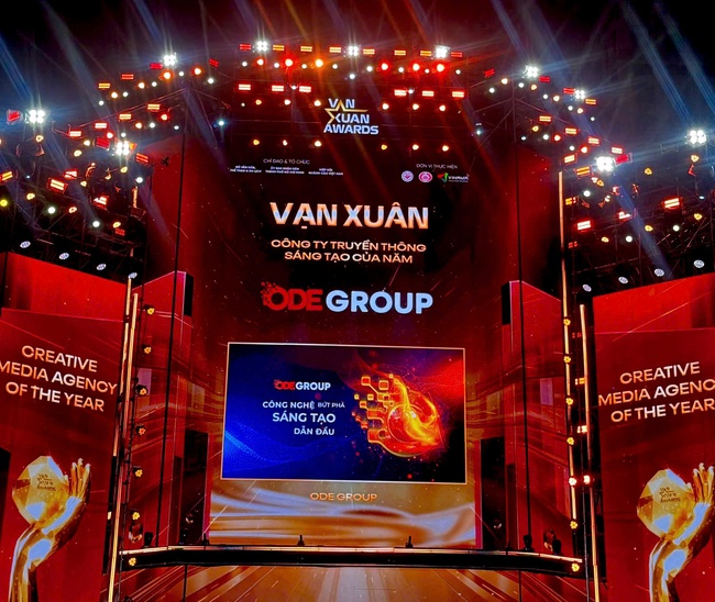 ODE Group được vinh danh “Công ty Truyền thông Sáng tạo của năm 2025” tại Vạn Xuân Awards 2025 - Ảnh 3.