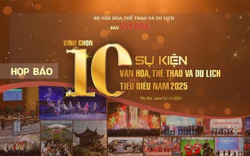 Điểm báo hoạt động ngành Văn hóa, Thể thao và Du lịch ngày 24/12/2025