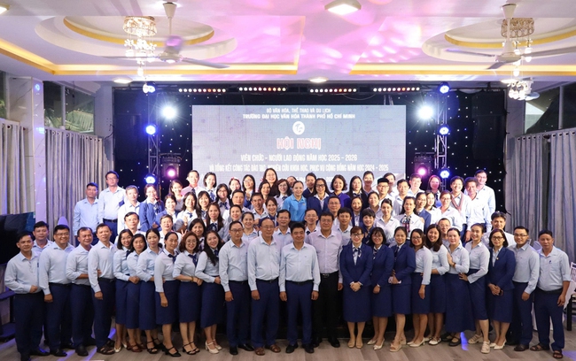 Trường Đại học Văn hóa Thành phố Hồ Chí Minh: Dấu ấn hành trình 50 năm xây dựng và phát triển  - Ảnh 7.
