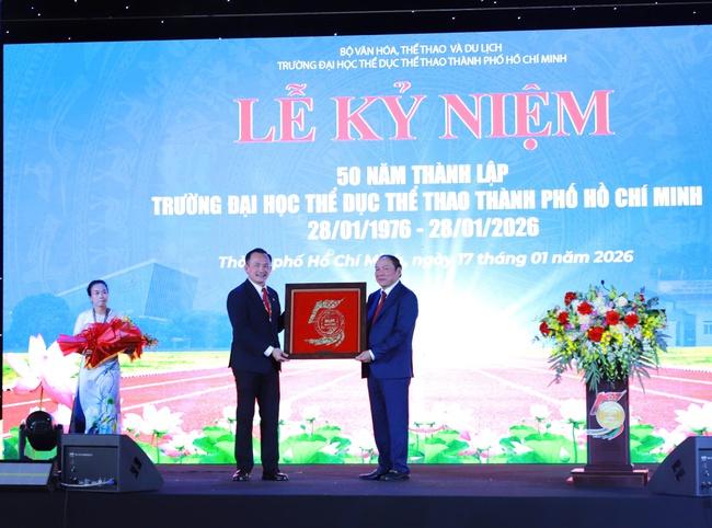 Trường Đại học Thể dục Thể thao TP.HCM: Nửa thế kỷ bền bỉ kiến tạo giá trị cho Thể thao Việt Nam - Ảnh 14.