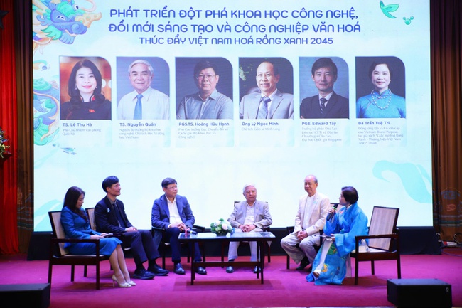 Giới thiệu sách “Giấc mơ hóa Rồng Xanh – Thương hiệu Việt Nam 2045” và ra mắt Mạng lưới Rồng Xanh Toàn cầu  - Ảnh 6.
