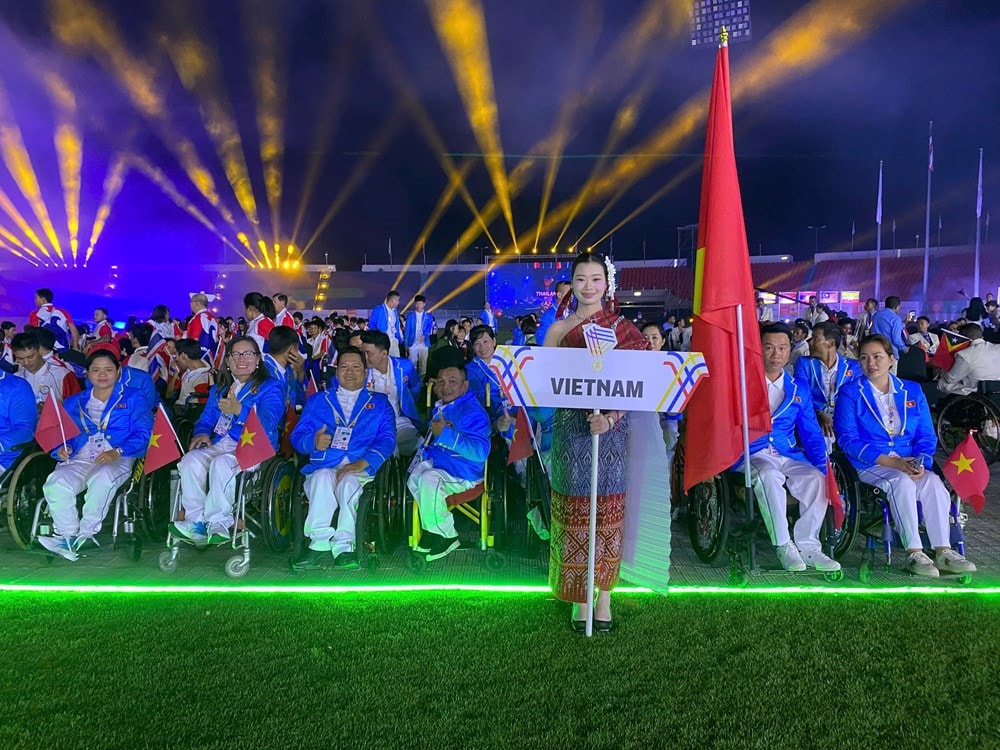 ASEAN Para Games 13: Việt Nam tranh tài ở 8 môn trong ngày thi đấu đầu tiên - Ảnh 4.