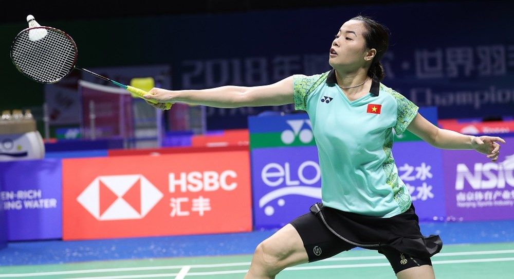 Thùy Linh vào tứ kết Giải cầu lông Indonesia Masters 2026 - Ảnh 1.
