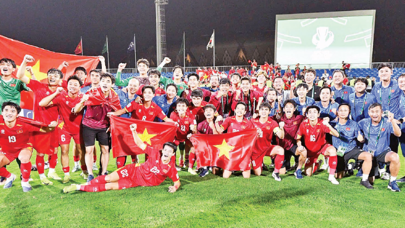 Đội tuyển U23 tạo bệ phóng cho giấc mơ World Cup - Ảnh 1.