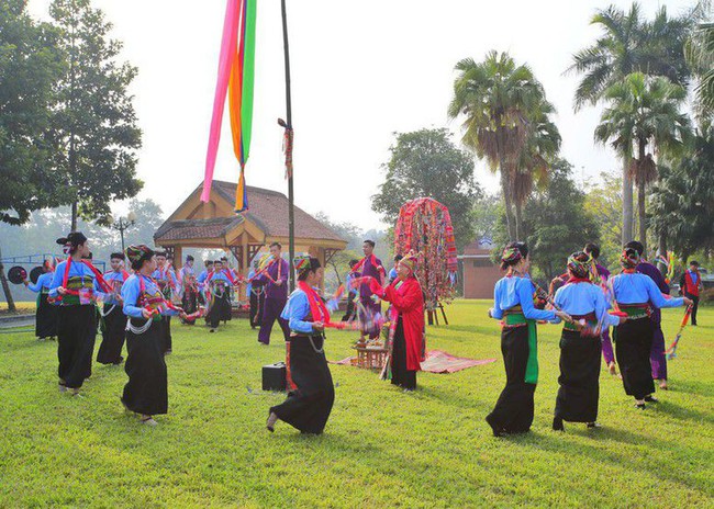 Trải nghiệm các hoạt động "Xuân quê hương" tại Làng Văn hóa - Du lịch các dân tộc Việt Nam - Ảnh 1.
