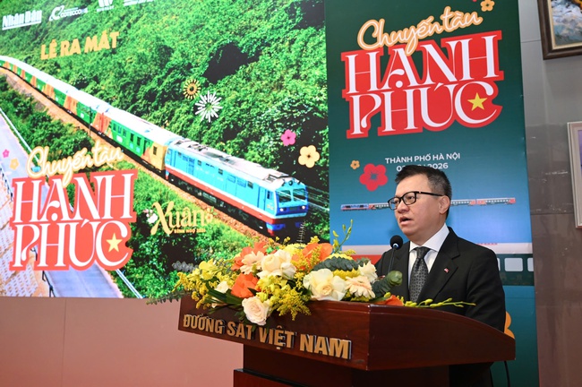 "Chuyến tàu hạnh phúc” – Hành trình lan tỏa giá trị nhân văn và quảng bá du lịch Việt Nam - Ảnh 1.