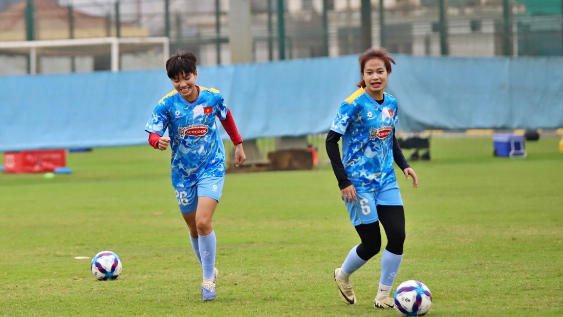 ĐT nữ Việt Nam tăng tốc chuẩn bị VCK châu Á 2026 - Ảnh 1.