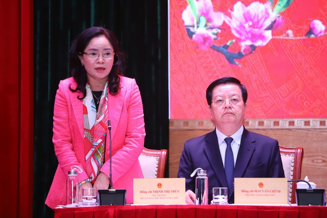 Thủ tướng làm việc với Bộ VHTTDL về các nhiệm vụ, giải pháp triển khai Nghị quyết Đại hội XIV của Đảng và Nghị quyết số 80 của Bộ Chính trị về phát triển văn hóa Việt Nam - Ảnh 4.