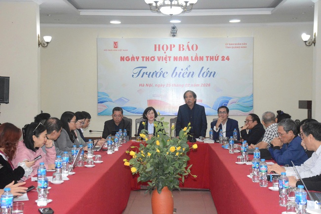 Ngày thơ Việt Nam lần thứ 24 năm 2026 sẽ diễn ra tại tỉnh Quảng Ninh - Ảnh 1.