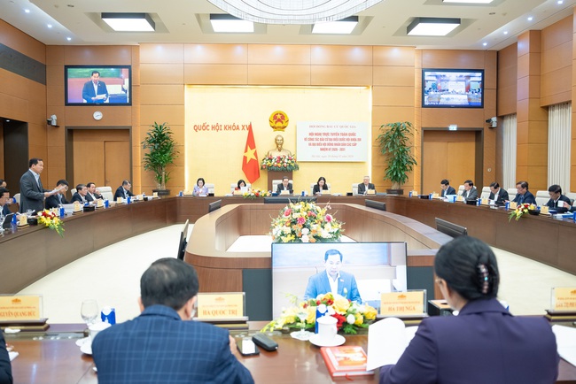 Đảm bảo công tác bầu cử ĐBQH khóa XVI và đại biểu HĐND các cấp được đồng bộ, thống nhất trên phạm vi cả nước - Ảnh 1.