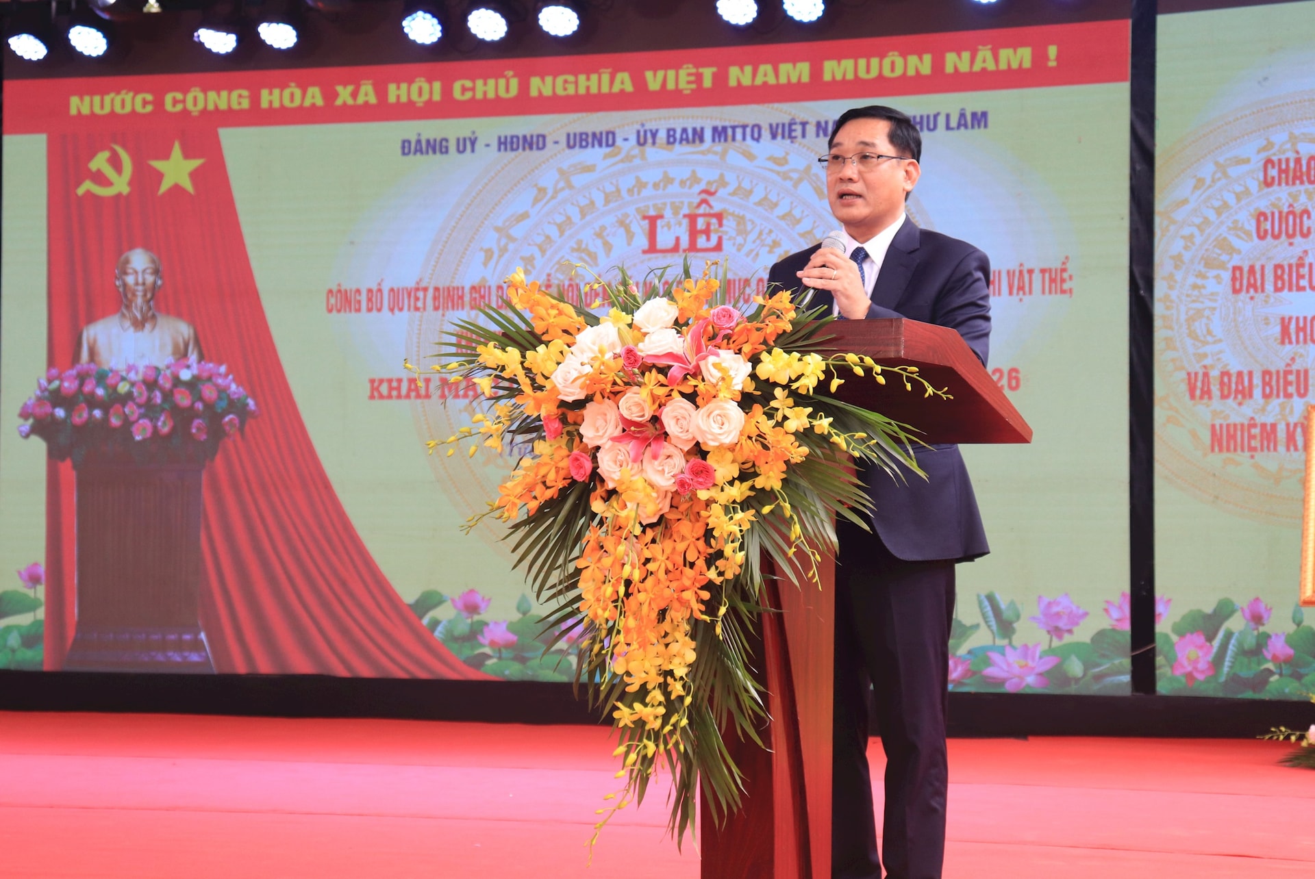 Lễ đón nhận Di sản văn hoá phi vật thể quốc gia và khai mạc Lễ hội đền Sái năm 2026 - Ảnh 5.
